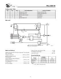 浏览型号PALCE20V8L-15QC的Datasheet PDF文件第3页