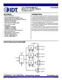 浏览型号IDT5V993A的Datasheet PDF文件第1页