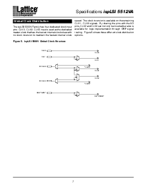 浏览型号ispLSI5512VA-70LB272的Datasheet PDF文件第7页