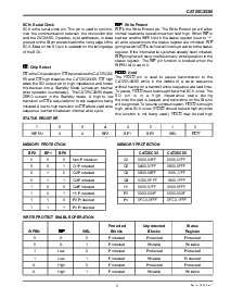 浏览型号CAT25C65VA-1.8TE13的Datasheet PDF文件第5页