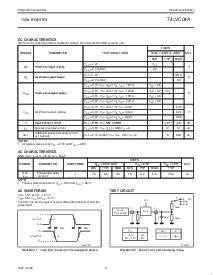 浏览型号74LVC04AD的Datasheet PDF文件第5页