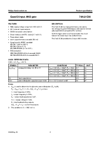 浏览型号74ALVC08BQ的Datasheet PDF文件第2页