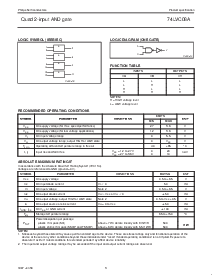 浏览型号74LVC08AD的Datasheet PDF文件第3页