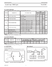 浏览型号74LVC00A的Datasheet PDF文件第4页