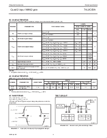 浏览型号74LVC00AD的Datasheet PDF文件第4页