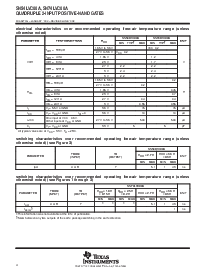 浏览型号SN74LVC00A的Datasheet PDF文件第4页