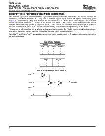 浏览型号SN74LVC1404的Datasheet PDF文件第2页