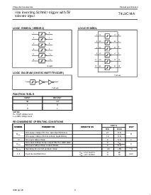 浏览型号74LVC14A的Datasheet PDF文件第3页