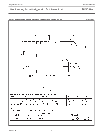 浏览型号74LVC14ADB的Datasheet PDF文件第7页