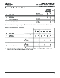 浏览型号SN74LVC14ANSR的Datasheet PDF文件第3页