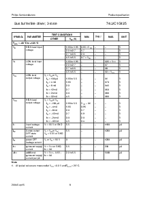 浏览型号74LVC1G125GM的Datasheet PDF文件第8页