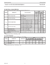 浏览型号74LVC139D的Datasheet PDF文件第5页