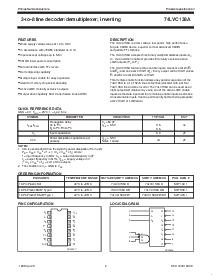 浏览型号74LVC138A的Datasheet PDF文件第2页