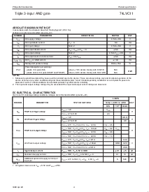 浏览型号74LVC11PW的Datasheet PDF文件第4页