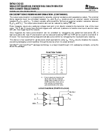 浏览型号SN74LVC1G123的Datasheet PDF文件第2页