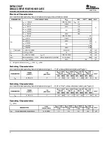 浏览型号SN74LVC1G27DBVR的Datasheet PDF文件第4页