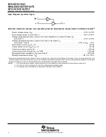 浏览型号SN74LVC1G125-Q1的Datasheet PDF文件第2页