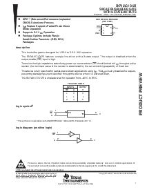 浏览型号SN74LVC1G125DBV的Datasheet PDF文件第1页