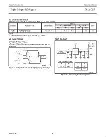 浏览型号74LVC27PW的Datasheet PDF文件第5页