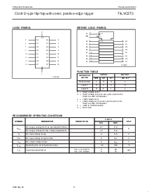 浏览型号74LVC273的Datasheet PDF文件第3页