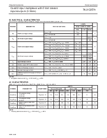 浏览型号74LVC257AD的Datasheet PDF文件第5页