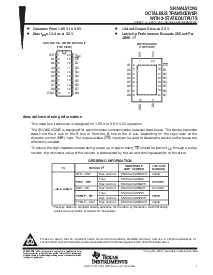 浏览型号SN74ALVC245PW的Datasheet PDF文件第1页