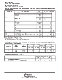 浏览型号SN74ALVC245PWR的Datasheet PDF文件第4页