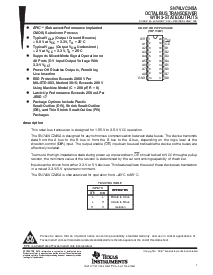 浏览型号SN74LVC245APW的Datasheet PDF文件第1页