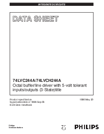 浏览型号74LVC244AD的Datasheet PDF文件第1页