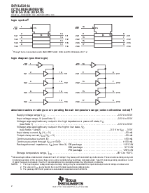浏览型号SN74LVC244A的Datasheet PDF文件第2页