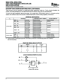 浏览型号SN74LVC374ARGYR的Datasheet PDF文件第2页