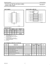 浏览型号74LVC377PW的Datasheet PDF文件第3页