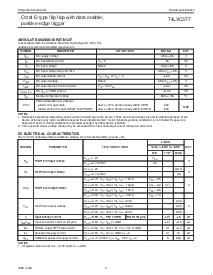 浏览型号74LVC377PW的Datasheet PDF文件第4页