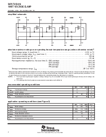 浏览型号SN74TVC3010PW的Datasheet PDF文件第2页