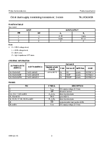 浏览型号74LVC4245AD的Datasheet PDF文件第3页