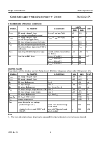 浏览型号74LVC4245AD的Datasheet PDF文件第5页