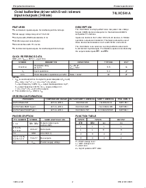 浏览型号74LVC541AD的Datasheet PDF文件第2页