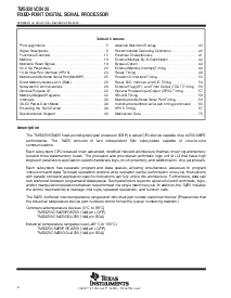 浏览型号TMS320VC5420的Datasheet PDF文件第2页