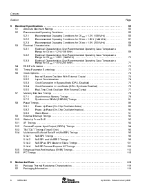 浏览型号TMS320VC5503PGE的Datasheet PDF文件第6页