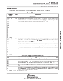 浏览型号TMS320UVC5402GGU的Datasheet PDF文件第5页