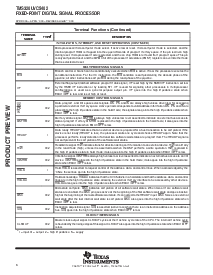 浏览型号TMS320UVC5402GGU的Datasheet PDF文件第6页