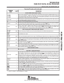 浏览型号TMS320UVC5402GGU的Datasheet PDF文件第7页
