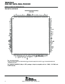 浏览型号TMS320VC5402PGE100的Datasheet PDF文件第4页