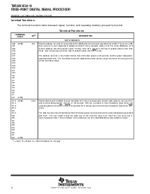 浏览型号TMS320VC5410的Datasheet PDF文件第6页