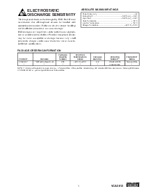 浏览型号VCA2612Y的Datasheet PDF文件第3页