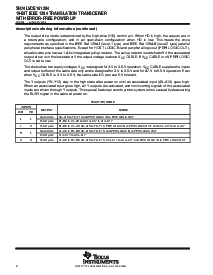 浏览型号SN74LVCE161284DLR的Datasheet PDF文件第2页