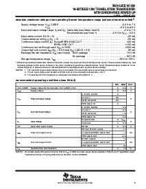 浏览型号SN74LVCE161284DLR的Datasheet PDF文件第5页
