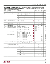 浏览型号LTC6101HVCIS5的Datasheet PDF文件第3页