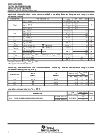 浏览型号SN74LVCZ244ADB的Datasheet PDF文件第4页