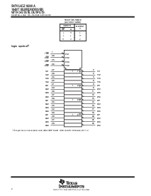 浏览型号SN74LVCZ16240A的Datasheet PDF文件第2页